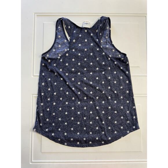 Daytrip Women's Size Medium Red White Blue Pocket American Flag Tank-top - Picture 4 of 4